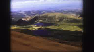 Colorado Springs USA (1958): Travelling On Mountain Ridge Overlooking Bucolic