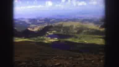 Colorado Springs USA (1958): The View During A Mountain Drive Of Lakes In Valleys