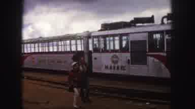 Colorado Springs USA (1958): The Big Two Trains Are In The Same Place Nearby 2