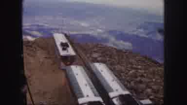 Colorado Springs USA (1958): Tourist Location Of People Overlooking Cliff Onto