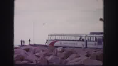 Colorado Springs USA (1958): People Work Build House Rocky Place Near Sea