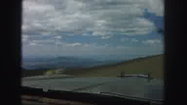 Colorado Springs USA (1958): View Of The Blue Sky Filled With Fluffy Clouds And