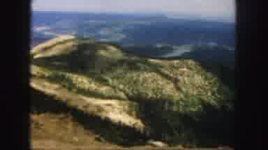 Colorado (1958): Old Footage From Moving Vehicle Shows Mountainous Rocky Landscape