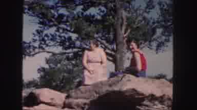 Colorado (1958): The Ladies Are Sitting In The Mountain Near They Are Relaxing