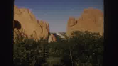Colorado (1958): Landscape View With Hills And Undergrowth With Few Trees And No