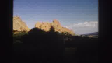 Colorado (1958): A View Of People Riding Horses In The Desert