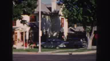 Colorado (1958): Tree And Car Around A Beautiful House