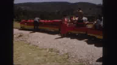 Colorado (1958): The Peoples Are Sitting In The Train And Ready To Riding On The