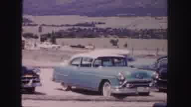 Colorado (1958): View Of Road Stop In Rural Area Very Busy And Well Served By