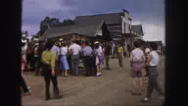 Colorado (1958): An Older Film Taken Showing People Gathering In A Western Ghost
