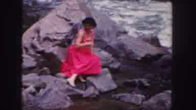 Colorado (1958): A Lady Through The Stone On The River She Really Enjoy Themselves