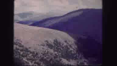 Colorado USA (1958): View Of Mountains On A Bright Sunny Day