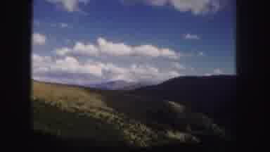 Colorado USA (1958): Multiple Shots Of Natural Green Landscapes Involving