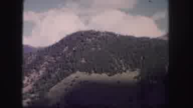 Colorado USA (1958): Driving Through The Peaks Of The Scenic Shasta Mountains Near