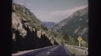 Colorado USA (1958): Vintage Footage Of Scenic Drive Through Nature