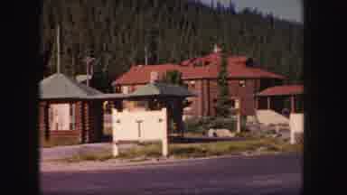 Colorado USA (1958): Cabins In The Mountains For Tourists And A Forest Of Pine