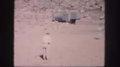 Colorado USA (1958): A Man Asking The Surround The Mountain At Place
