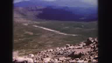 Colorado USA (1958): Field Land Hectare Stones Sky Rural Road Sunshine Place Day