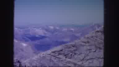 Colorado USA (1958): Video Of Sky And Mountains Snow On The Peaks Sunny Day