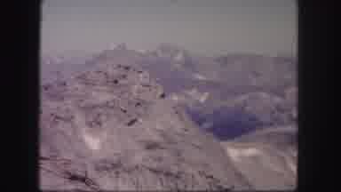 Colorado USA (1958): View Of The Top Of Rocky Mountains In The Daylight Close To
