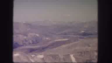 Colorado USA (1958): Far View Of A Great Expanse Of Rocks And Mountains Followed