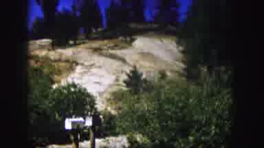 Colorado USA (1958): Landscape Shots Of Green Hills And Rocky Cliffside