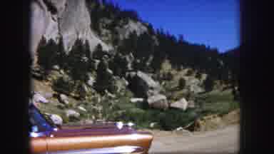 Colorado USA (1958): They All Enjoy Sitting Together And Mountain