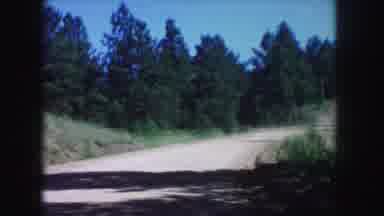 Colorado USA (1958): View Of Blue Lake And Green Trees On A Bright Sunny Day