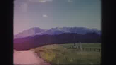 Colorado USA (1958): The Car Is In The Roadside