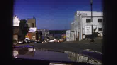 Denver Colorado (1958): The Car Is Going Very Fastly In The Roadside