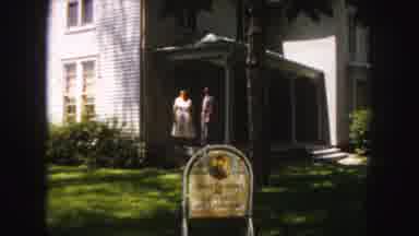 Denver Colorado (1958): The Couple Putting Their Beautiful White House Up For Sale