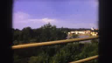 Denver Colorado (1958): Moving Landscape First At Daytime With Green Trees And