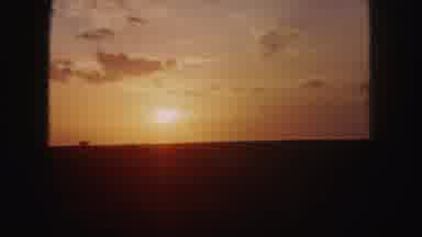 Denver Colorado (1958): Moment With The Sunset And The Beautiful Sky