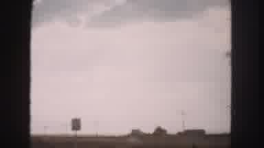 Denver Colorado (1958): Traveling With Some Transport Vehicle Across The Highway