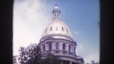 Denver Colorado (1958): A View Of A Monumental Building