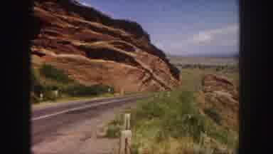 Denver Colorado (1958): View Of Road In Rural Area Compuco Movement Of Vehicles