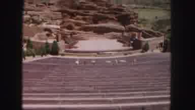 Denver Colorado (1958): Scenic Road Drive Down The Path