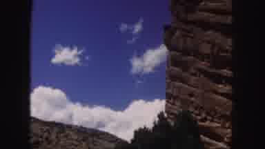 Denver Colorado (1958): Tourists Stroll In A Mountain Area With Lots Of Sun And