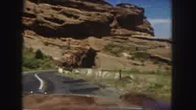 Denver Colorado (1958): Awesome Two Lane Road That Goes Through A Tunnel Through