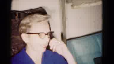 Hagerstown Maryland USA (1958): One Family Sitting In The Sofa Inside The House