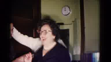 Hagerstown Maryland USA (1958): People Talking And Drinking While Man Wearing