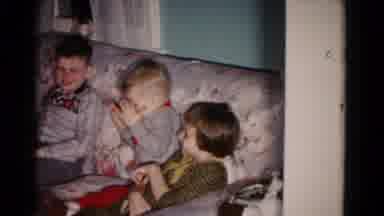 Hagerstown Maryland USA (1958): A Family Spending Time Together During The