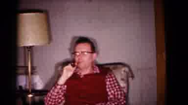 Hagerstown Maryland USA (1958): A Family Spending Time Together