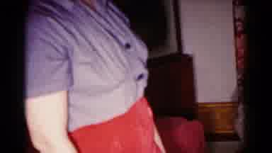 Hagerstown Maryland USA (1958): The Person Is Standing In The House
