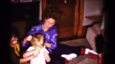 Hagerstown Maryland USA (1958): Family Video Shows Five Adult Family Members