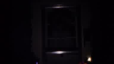 Hagerstown Maryland USA (1958): Christmas Wreath Hanging On Door And Blue Car