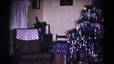 Hagerstown Maryland USA (1958): Christmas Gifts Piled Underneath A Colorful