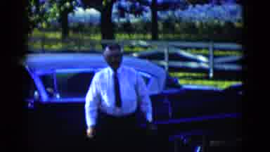 Las Vegas USA (1958): The Person Gets Out Of The Car And Walks Away
