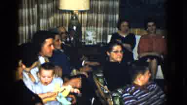 Las Vegas USA (1958): Vintage Footage Of A Multi Generational Family Gathering
