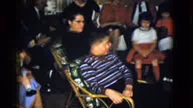 Las Vegas USA (1958): Family Full Of Happy Children Talking And Spending Time With